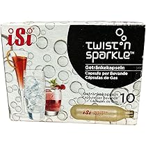 Amazon｜ソーダメーカー ツイスパソーダ 炭酸カートリッジ10本